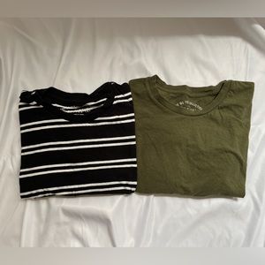 TWO SHIRTS IN ONE Bundle Boxy Cropped Tees